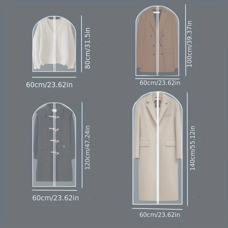 ClearGuard Kleidersäcke Set – Funktional und Schützend