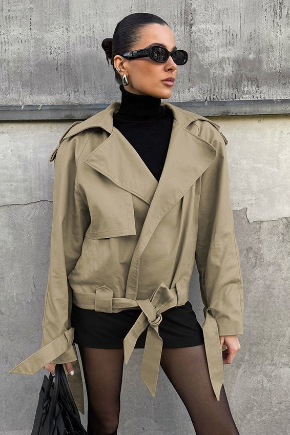 Gürtel im Vintage-Stil in Khaki