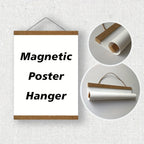 Magnetischer Holzposter-Halter – Einfache sowie stilvolle Wanddekoration