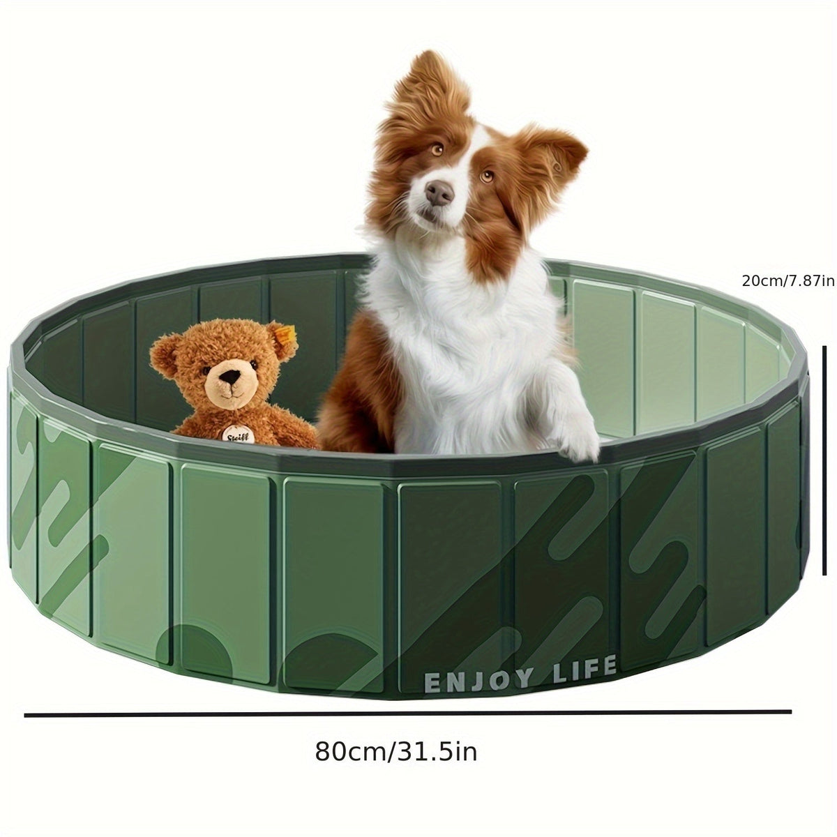 Tragbare Kühlbad für Hunde – Bequem und Sicher für Sommertage
