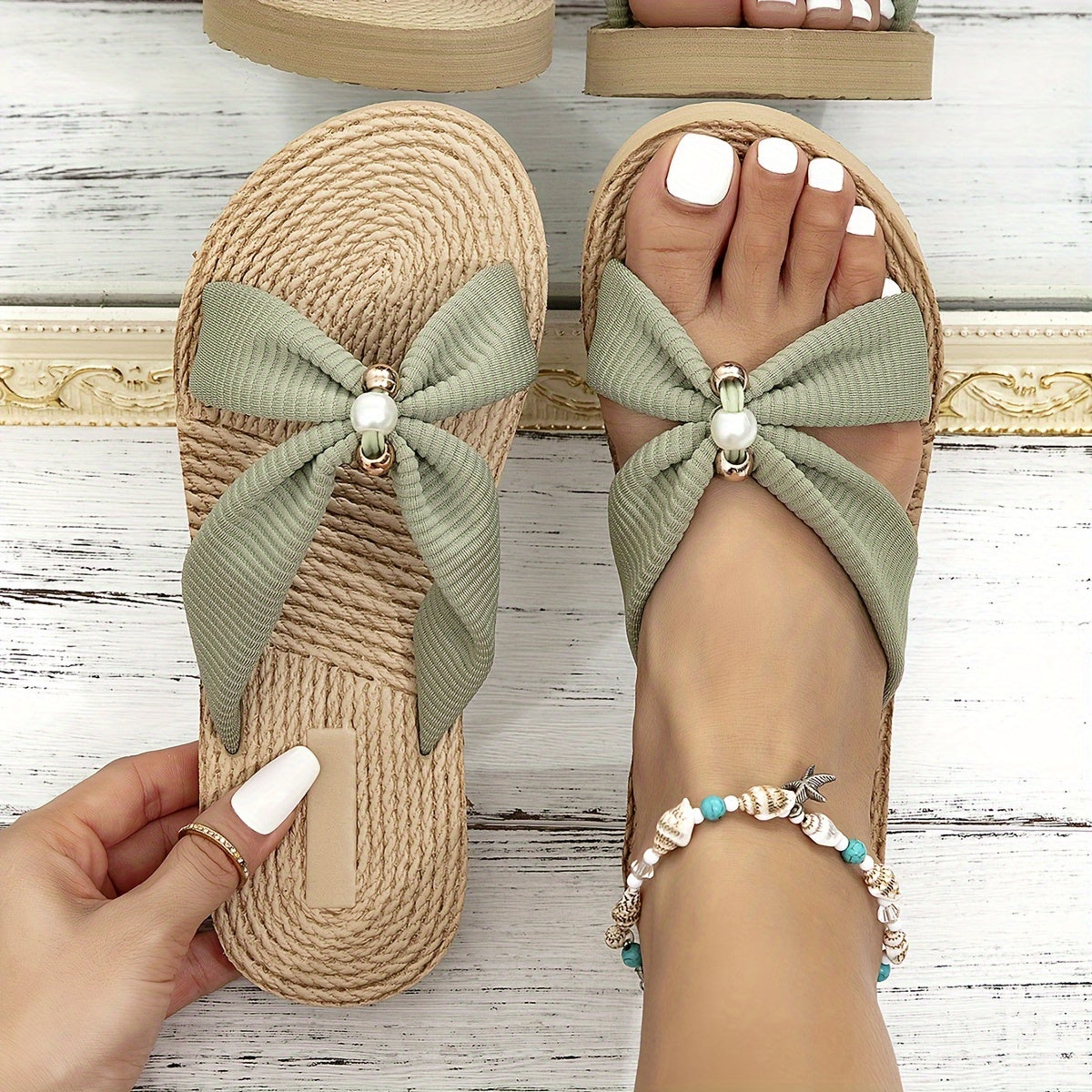 Sommerliche Komfort Sandalen für Damen - Elegant und Einfach Anzuziehen