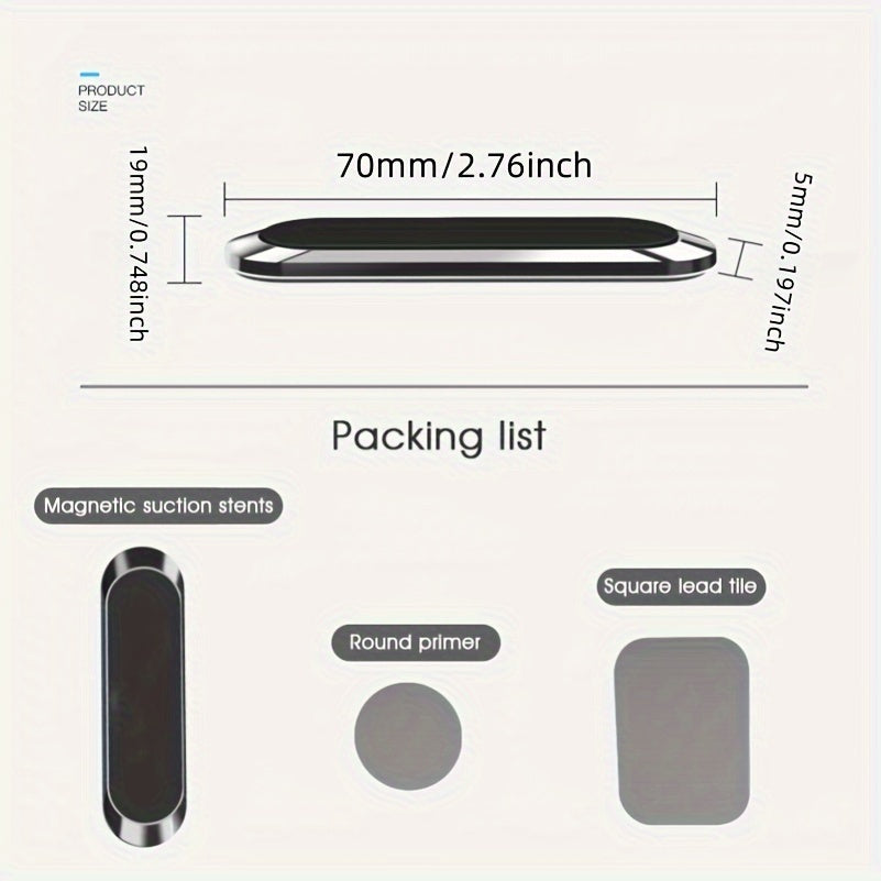 Eleganter Magnetischer Auto Telefonhalter – Starker Halt sowie Minimalistisches Design