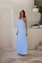 Isle – Maxikleid mit Neckholder