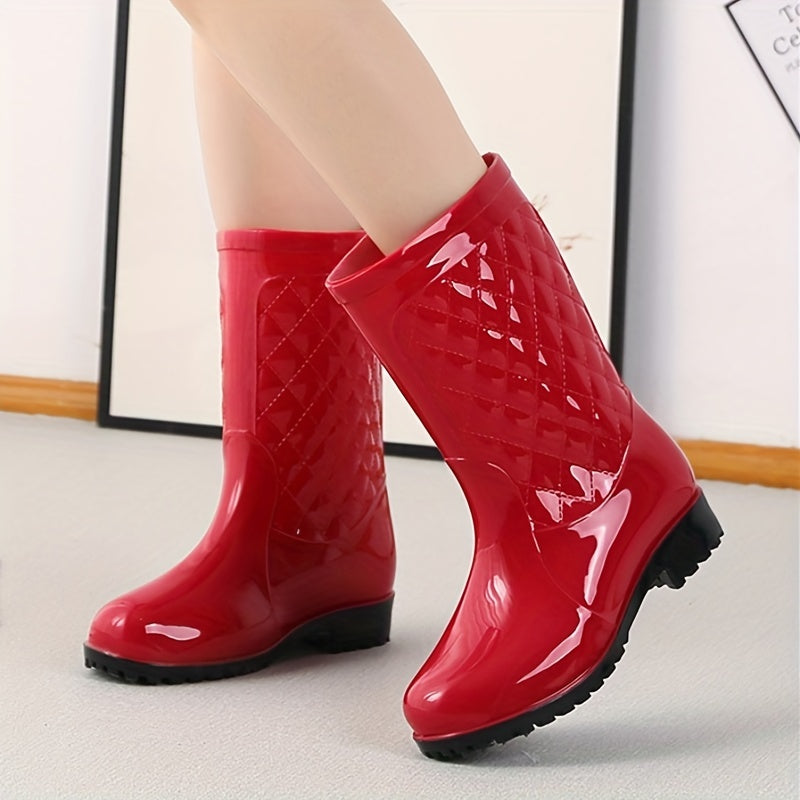 Scarlet Damen Regenstiefel: Stilvoller Wasserdichter Schutz