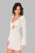 Kleid mit Bindedetail