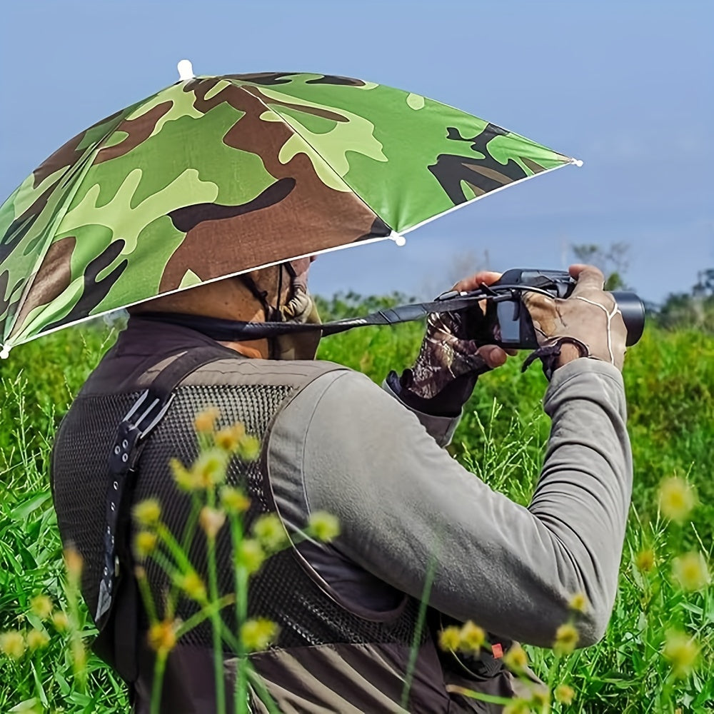 SunShade Regenhut – Leichtgewichtig, UV-schutzend sowie Freihändig