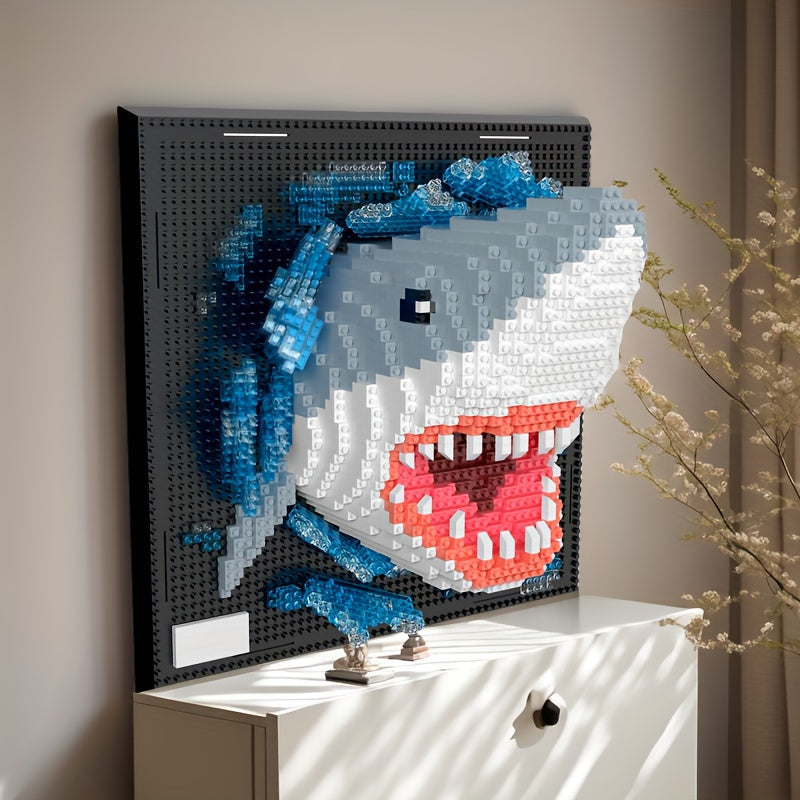 Kreative 3D Wandkunst Bauklötze – Hai sowie Adler Kollektion