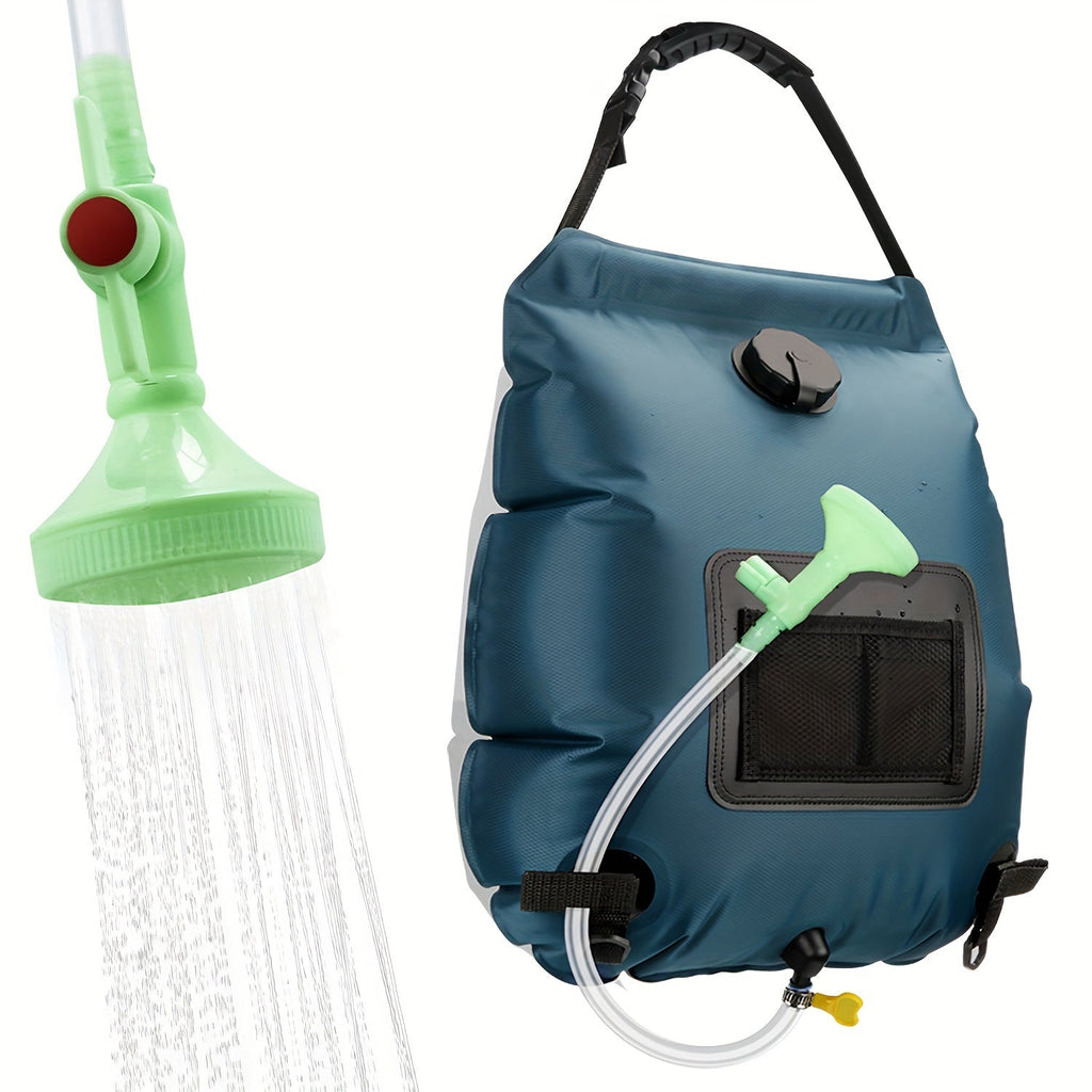 SunnyFlow Solar-Dusche Sack – Funktional, Auslaufsicher und Mit Temperaturmesser