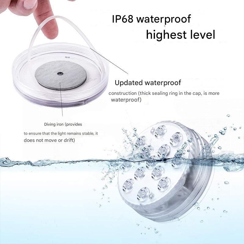 Unterwasser LED Lampe – Farbenfroh sowie Vollständig Wasserdicht