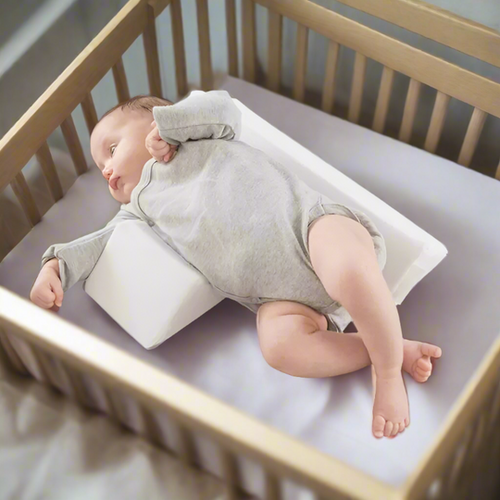 DreamNest Anti-Roll Baby Kissen – Sicher & Bequem Seitenschläfer