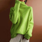 Schicker Pullover mit Stehkragen