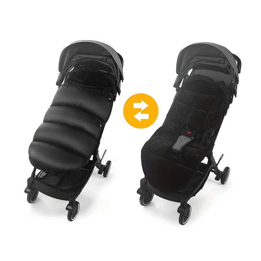Warme Kinderwagen-Schlafsack – Ideal für komfortable Winterspaziergänge