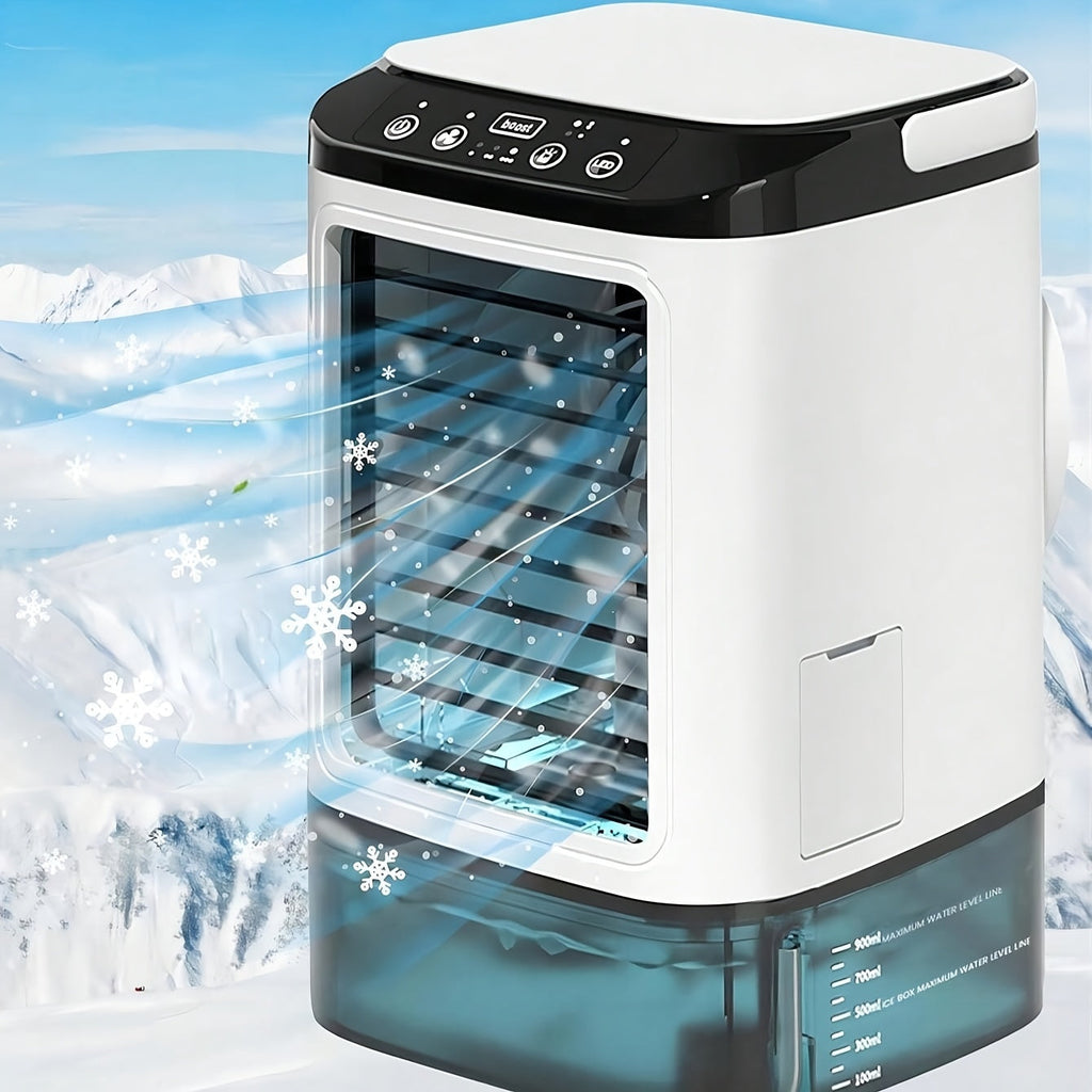 Tragbare Mini-Wassergekühlte Klimaanlage – USB-betrieben inklusive großem Tank