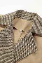Trenchcoat im Vintage-Stil in Khaki
