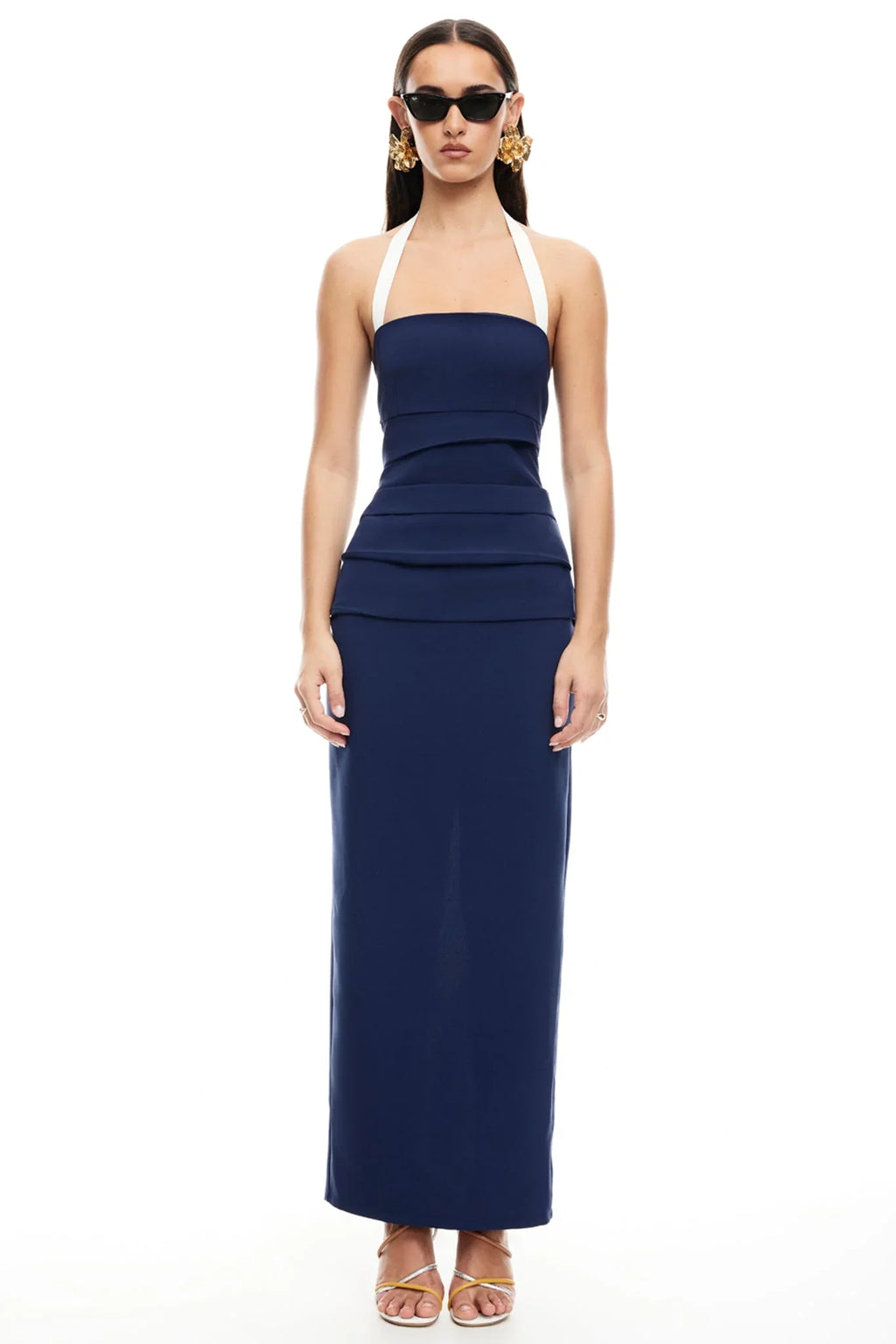 Maxikleid mit Neckholder