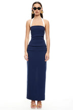 Maxikleid mit Neckholder