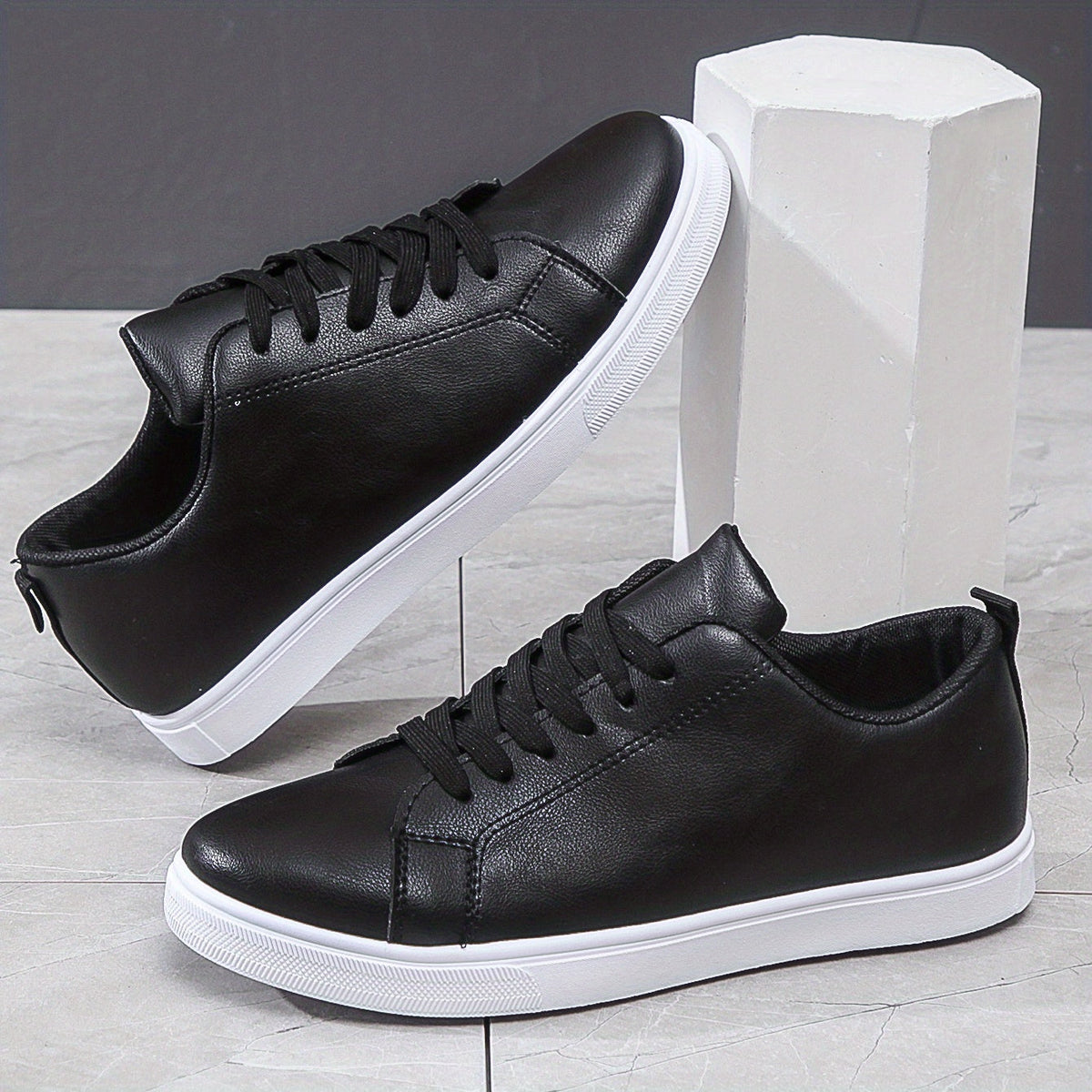 Herren Freizeit Sneaker mit Schnürsenkeln – Bequem und Modern für Frühling und Sommer