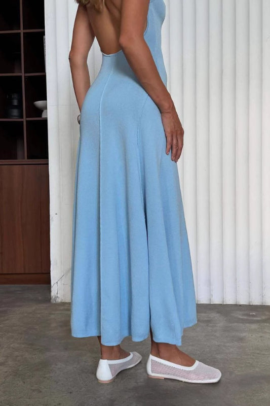 Maxikleid mit hoher Taille