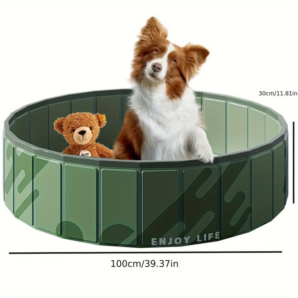 Tragbare Kühlbad für Hunde – Bequem und Sicher für Sommertage