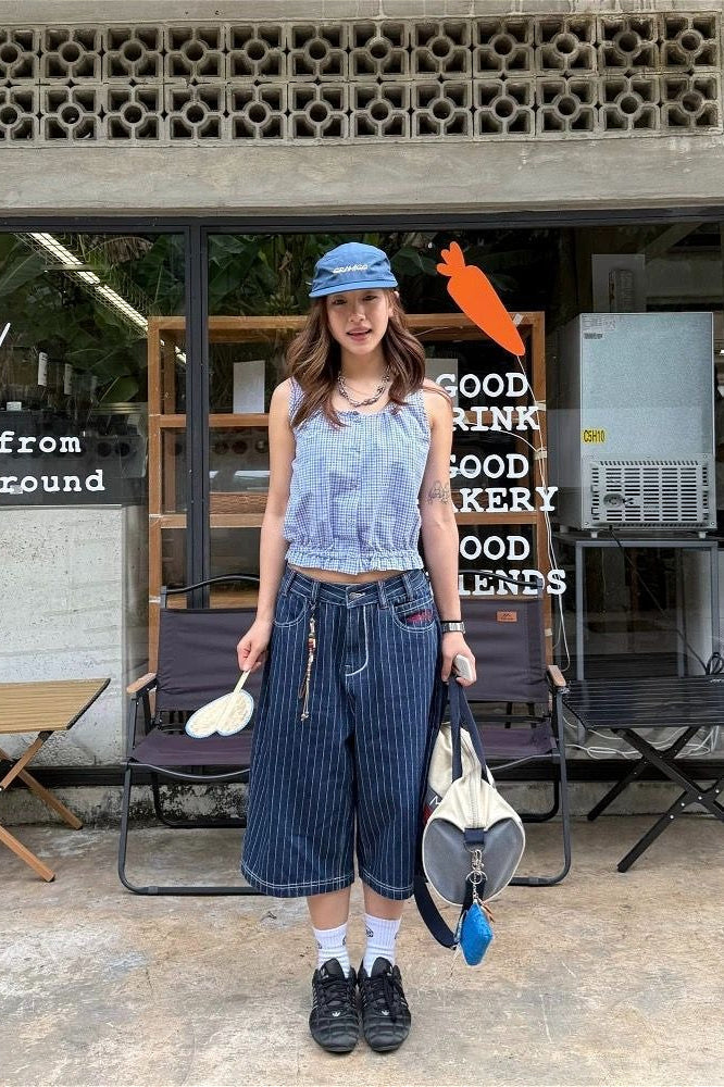 Jeans mit Denim in Blau