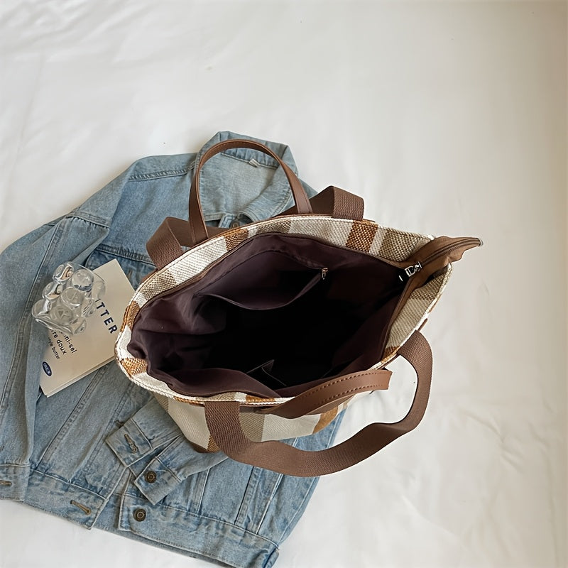 MetroStripe Lässig Tote – Funktionalität und Design