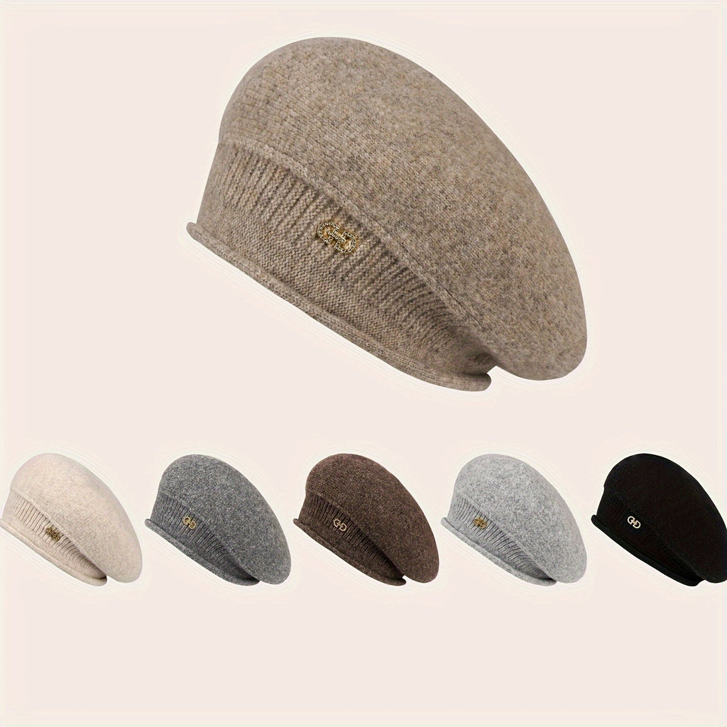 Chic gestricktes Beret für Damen – Eleganz sowie Wärme für den Winter