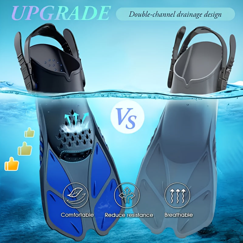 AquaFlex Schnorchelflossen – Ideal zum Schwimmen sowie Schnorcheln
