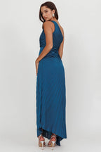 Amelie – Maxikleid mit One-Shoulder-Design und Cut-outs