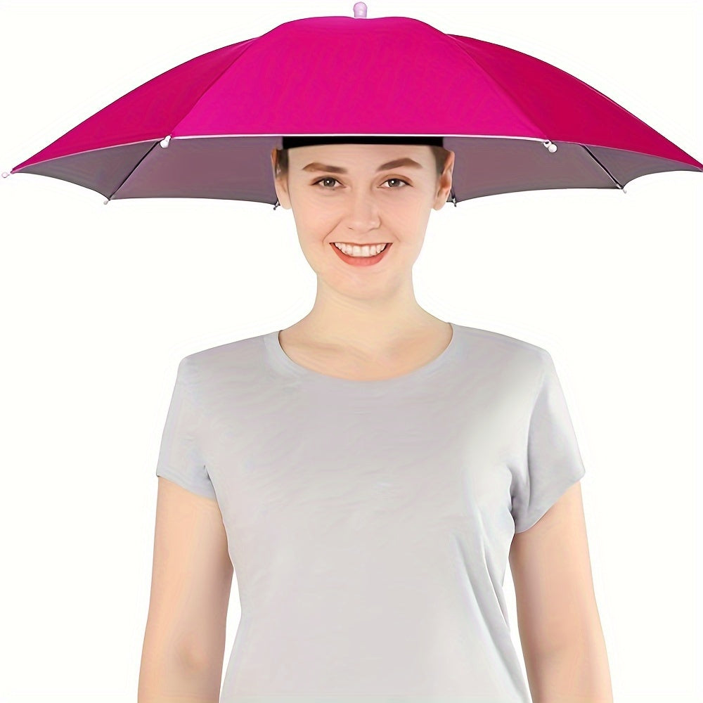 SunShade Regenhut – Leichtgewichtig, UV-schutzend sowie Freihändig
