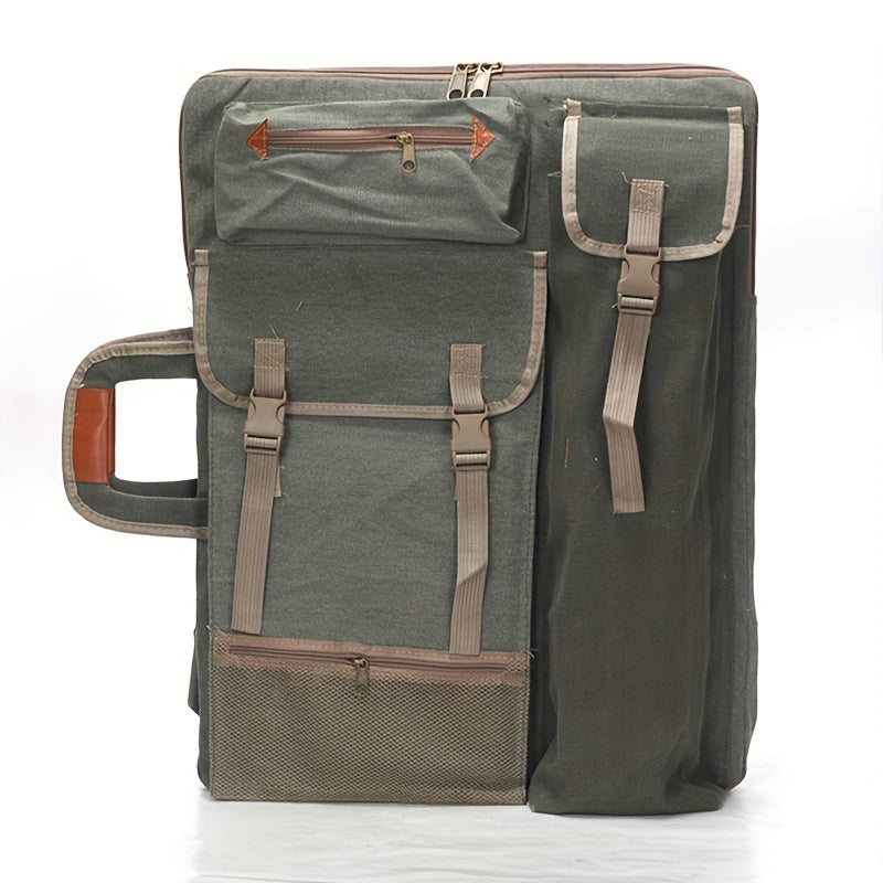 Canvas Zeichenbrett Rucksack – Funktional, Langlebig und Einfach Mitnehmbar