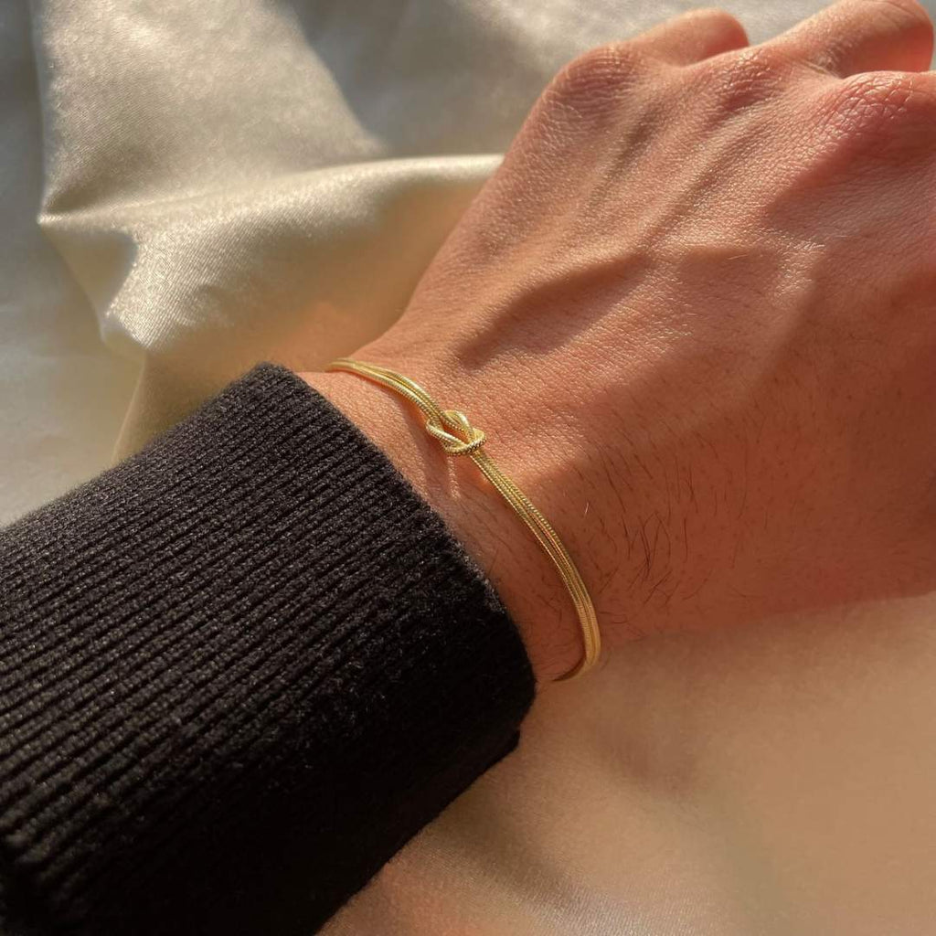 Elegante Knotenarmband – Subtil sowie Raffiniert