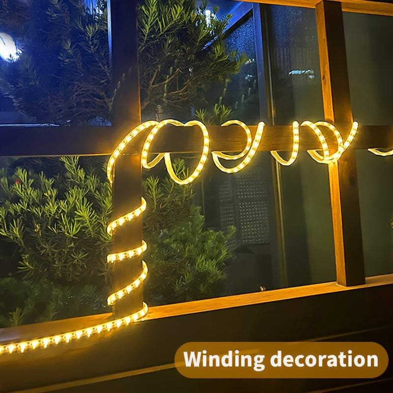 SolarGlow LED Lichterkette – Ideal für kreative Außenbeleuchtung