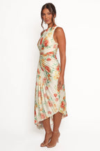 Kleo -Maxikleid mit One-Shoulder-Design und Cut-outs