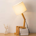 Moderne Holz Tischlampe – Flexibles Design sowie Stimmungsvolle Beleuchtung