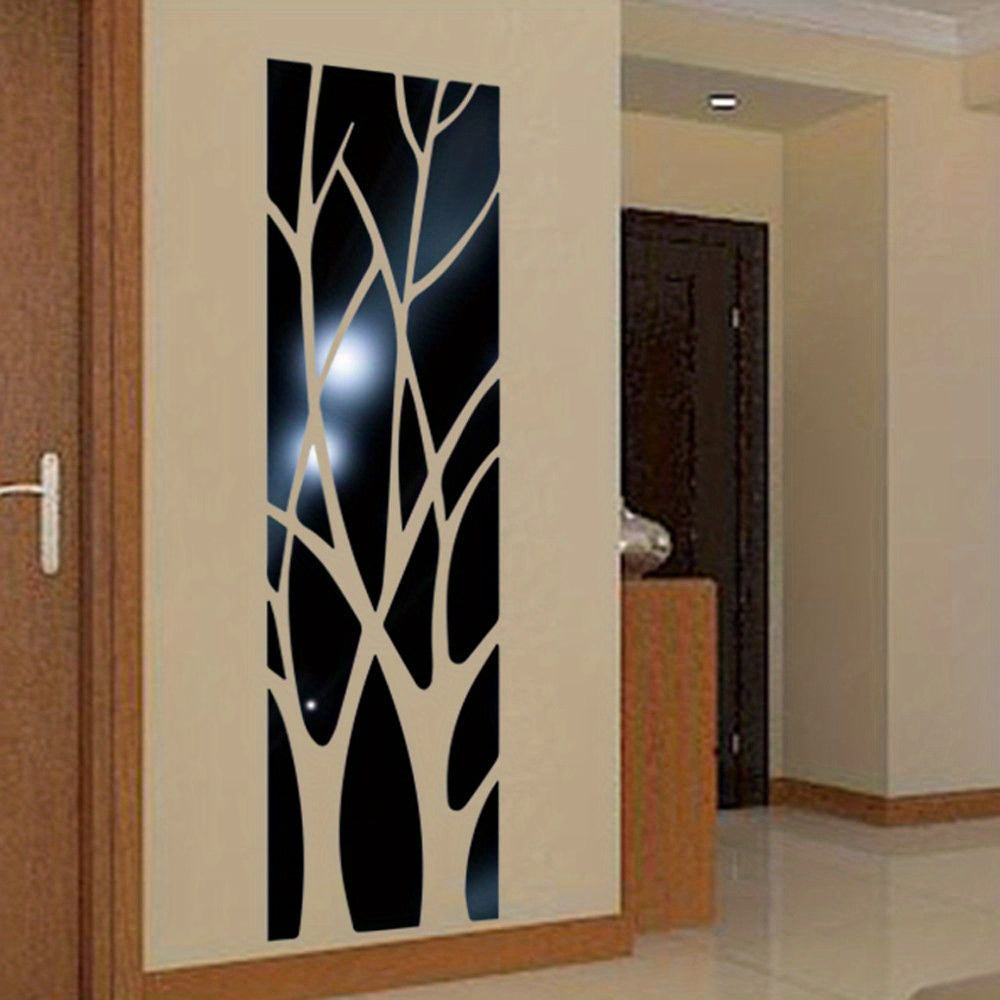 NatureLine 3D Acryl Wanddekoration – Einzigartiges Zweigdesign für Wohnzimmer sowie Flur