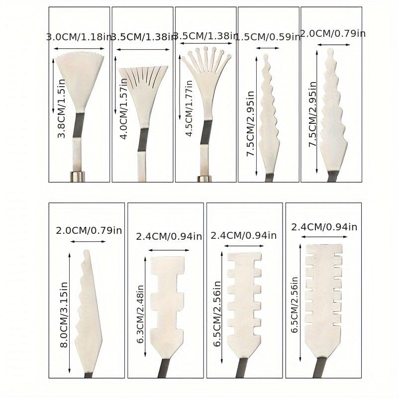 MasterBlend Malmesser Set – Präzision sowie Kreativität für Ölmalerei