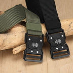 Unisex Taktischer Nylon Gürtel – Strapazierfähig, Atmungsaktiv und Vielseitig
