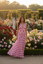 Polka – Maxikleid mit Punktemuster