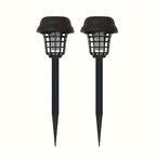 Solarbetriebene Insektenvernichterlampe: Mücken- & Fliegenfalle Duo