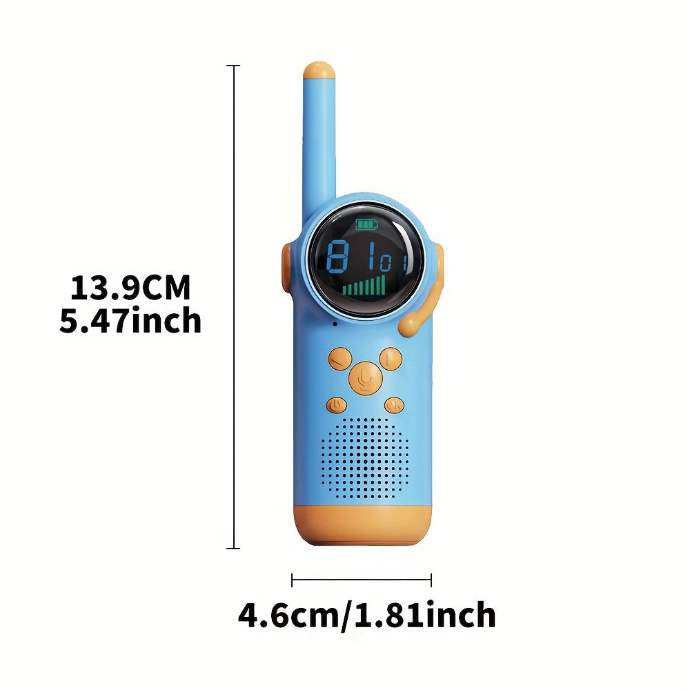 Kinder Walkie-Talkies Paar: 3-Meilen-Reichweite & wiederaufladbarer Akku