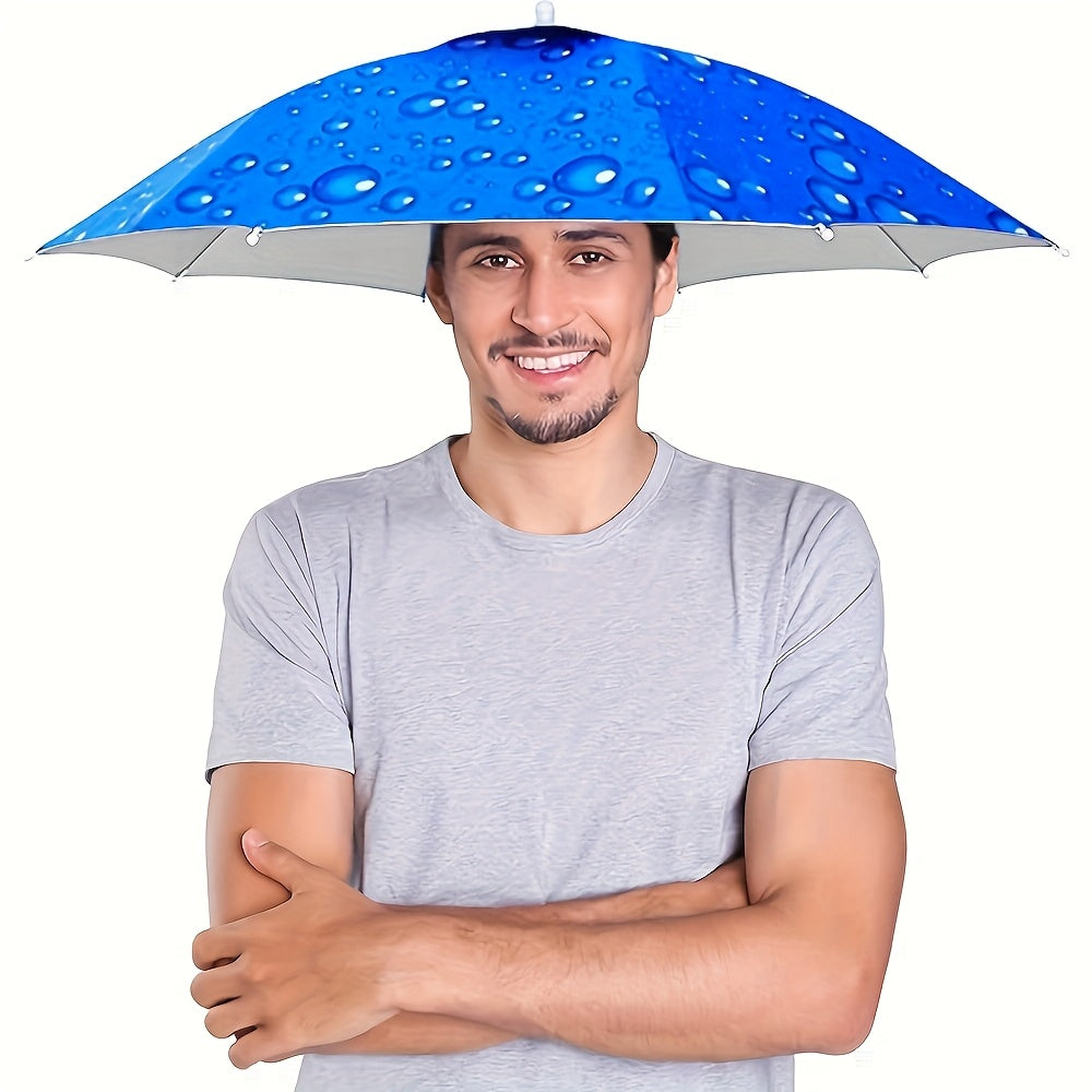 SunShade Regenhut – Leichtgewichtig, UV-schutzend sowie Freihändig