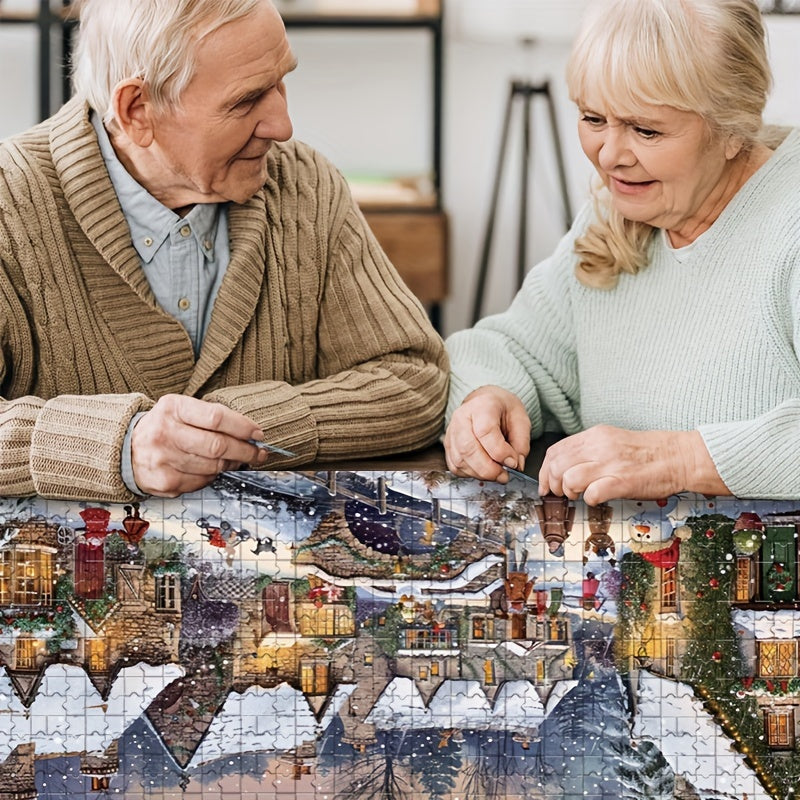 Winterliche Feiertage Puzzle – Für Gemütlichkeit sowie Spaß