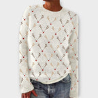 Pullover mit verschiedenen Prints