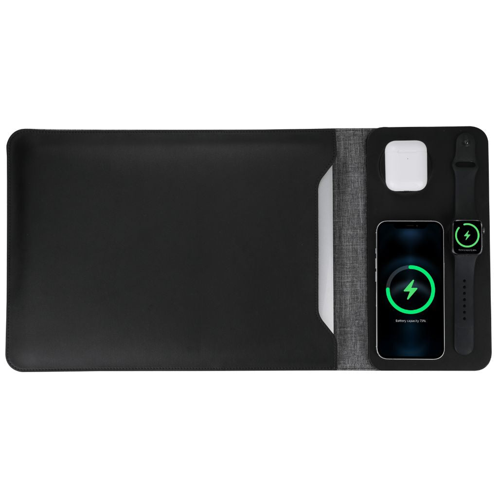 PowerDesk Sleeve – Schlanke Laptop-Hüllen inklusive Drahtloser Ladefunktion