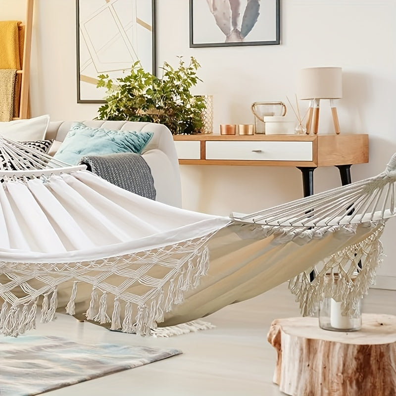 Tusheng Boho Hängematte – Entspannen in Farbe und Komfort
