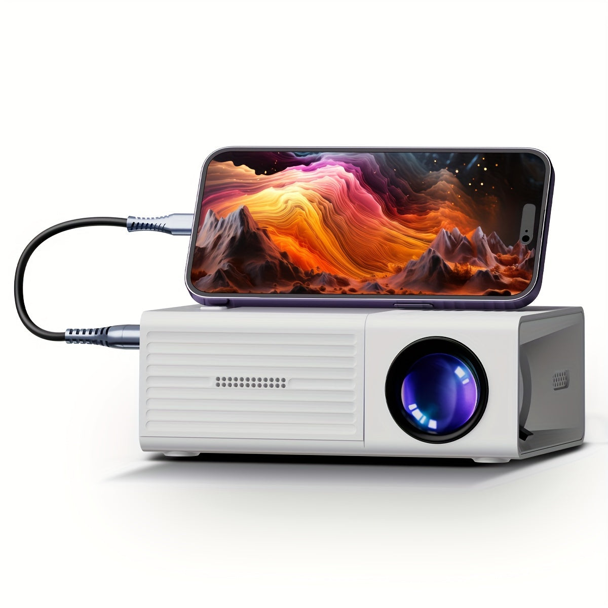 ClarityBeam Mini-Projektor: Kraftvolles Bild in kompakter Form
