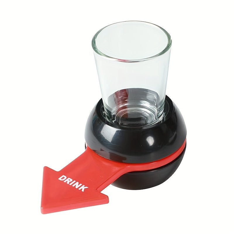 Spin the Arrow Shotglass-Spiel: Das ultimative Trinkspiel für Partys