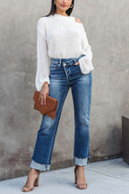 High-Waist Jeans