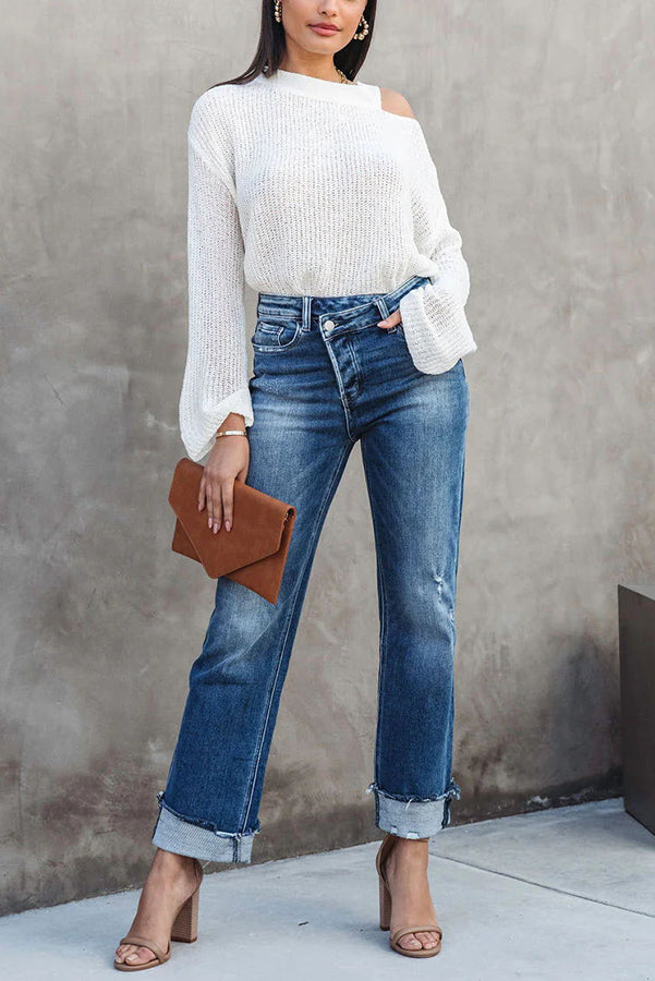 High-Waist Jeans