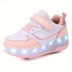 FlashRider Leuchtende Rollschuh-Sneakers – Ideal für Kinder mit Lichterspektakel